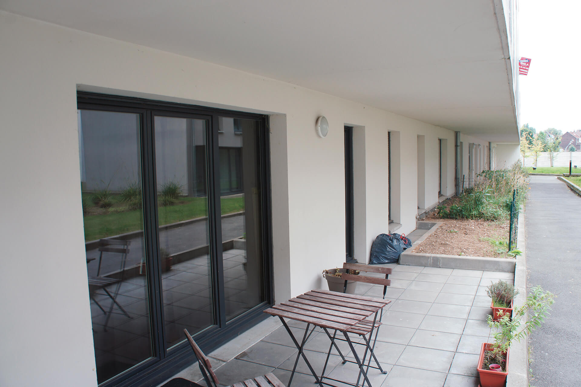 revêtement façade en résine — réalisation Inspiration Résine