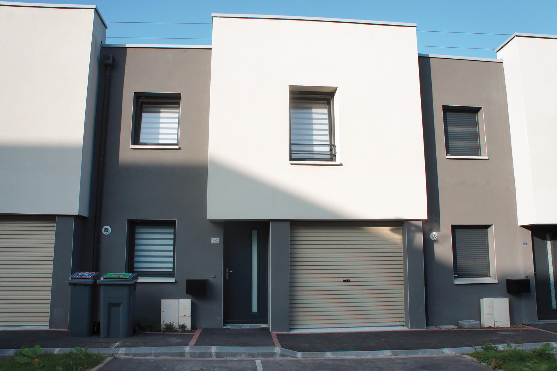 revêtement façade en résine — réalisation Inspiration Résine
