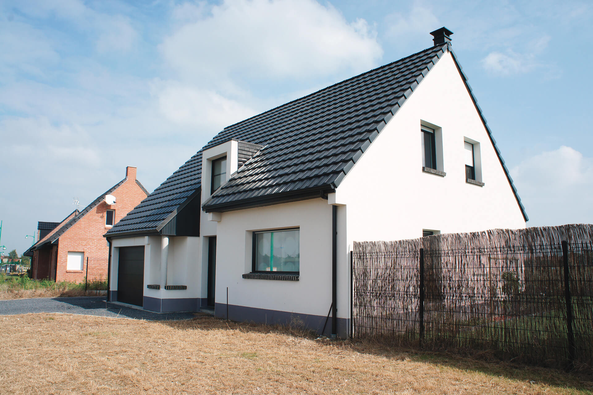 revêtement façade en résine — réalisation Inspiration Résine