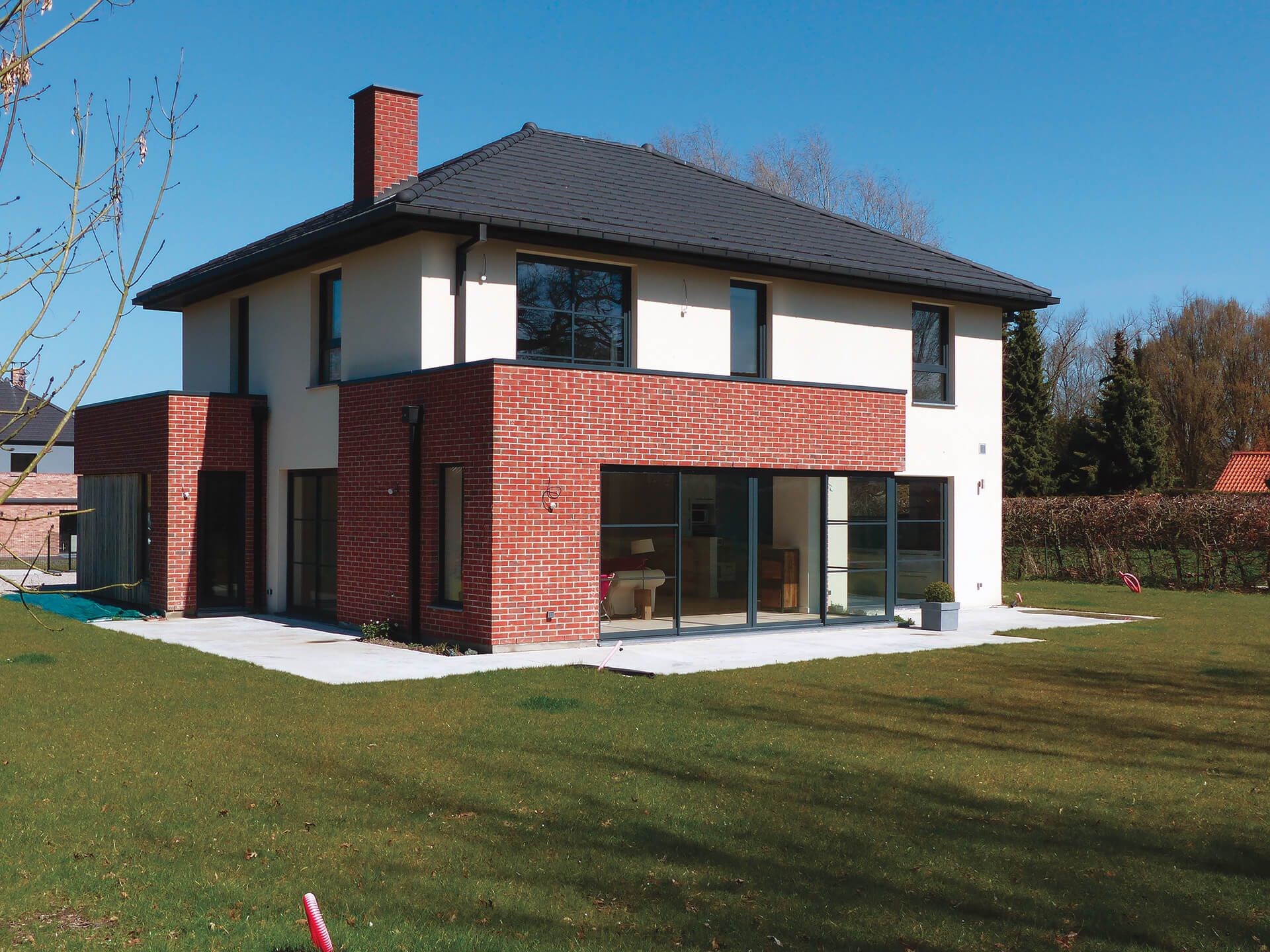 revêtement façade en résine — réalisation Inspiration Résine