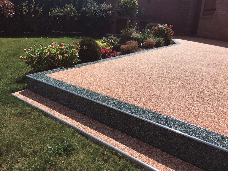 terrasse en résine — réalisation Inspiration Résine