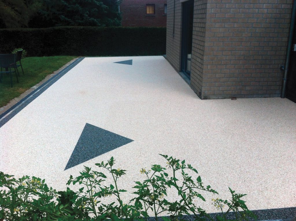 terrasse en résine — réalisation Inspiration Résine