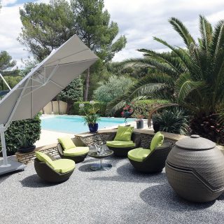 terrasse en résine — réalisation Inspiration Résine