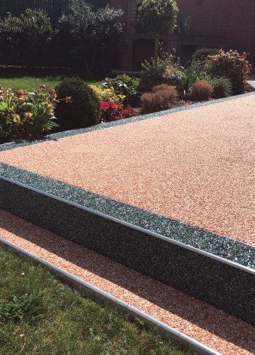 terrasse en résine — réalisation Inspiration Résine